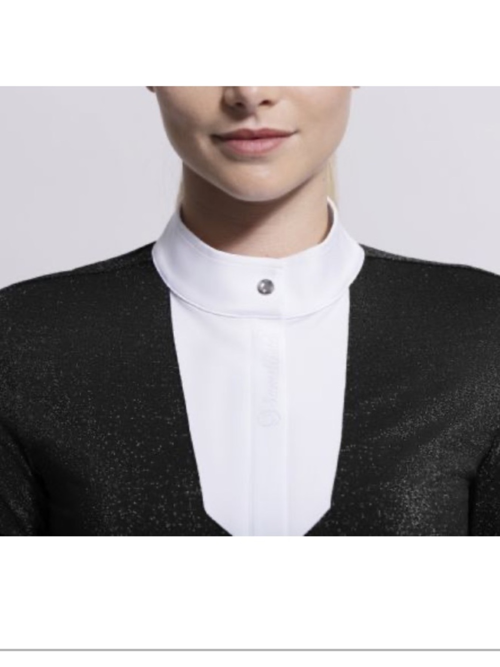 Samshield faustina lurex black show shirt XS